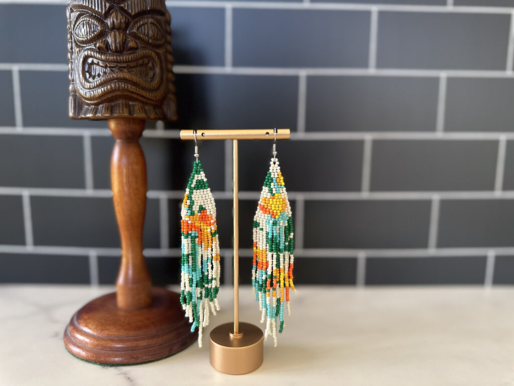 Aloha Beaded Earrings
