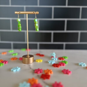 Stacked Stone Earrings